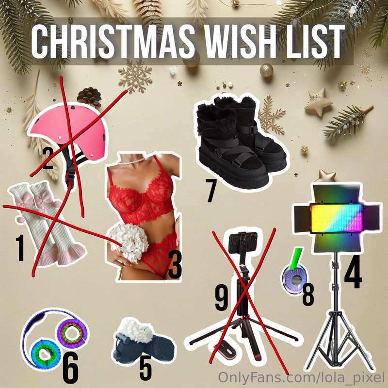 Hey! Do you want to be my Santa and put a gift under my Chri..