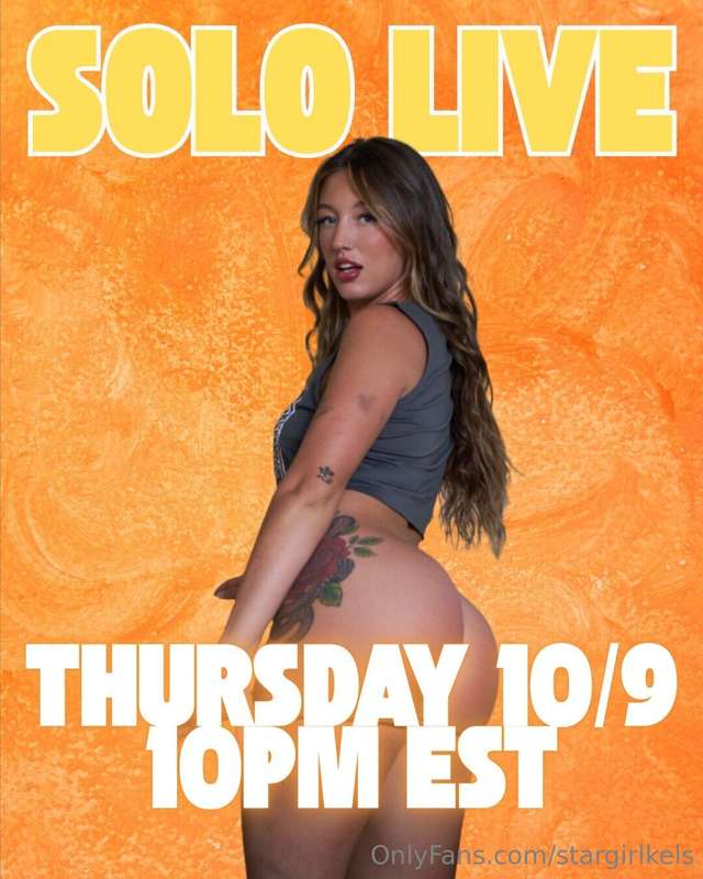 LIVE TOMORROW 10pm EST! and i got some new goodies as well ;..