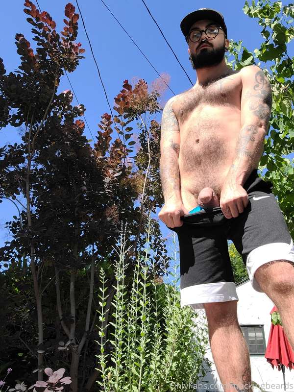 Outside