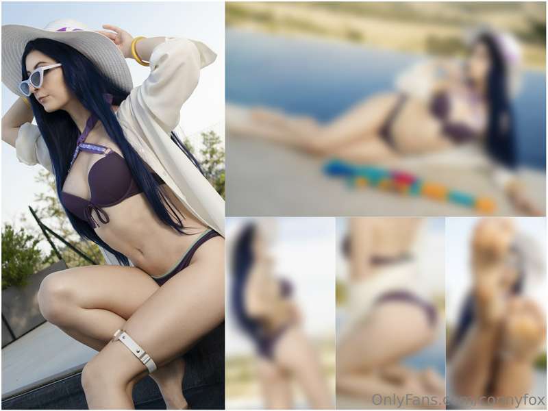 Come to Caitlyn's pool party too! - unlock for 16 HD PICS