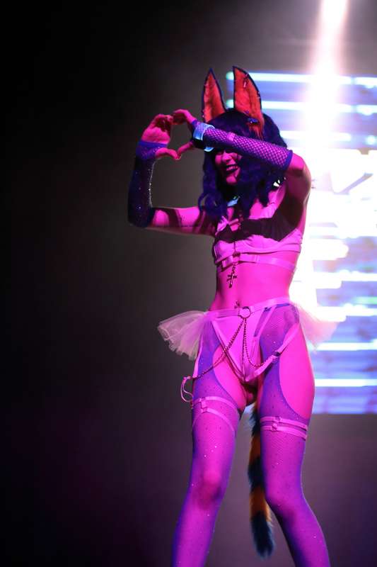 Awesome photos from when I was dancing on stage this past we..