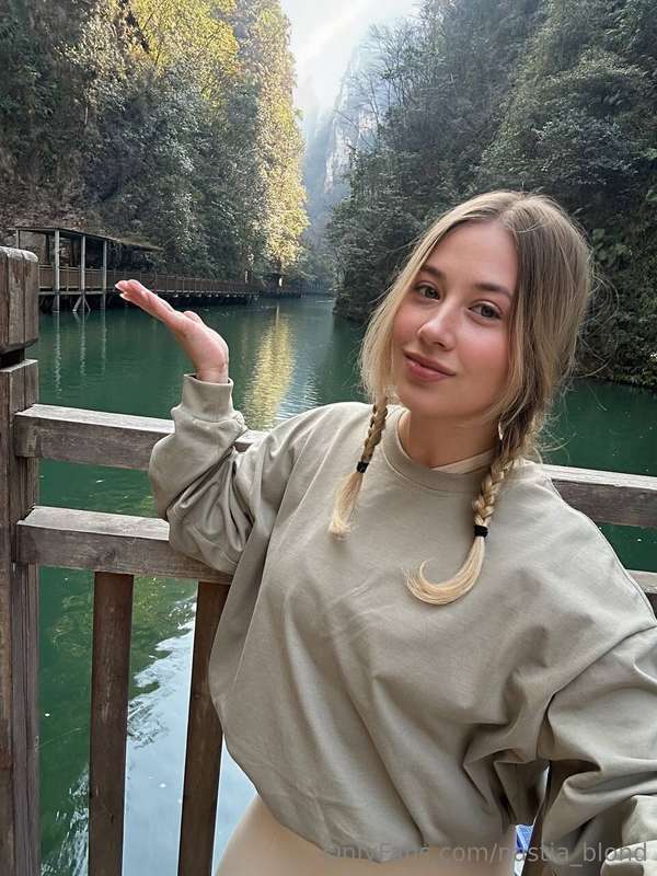 Sometimes just touching nature 🌳 is enough to feel like you'..