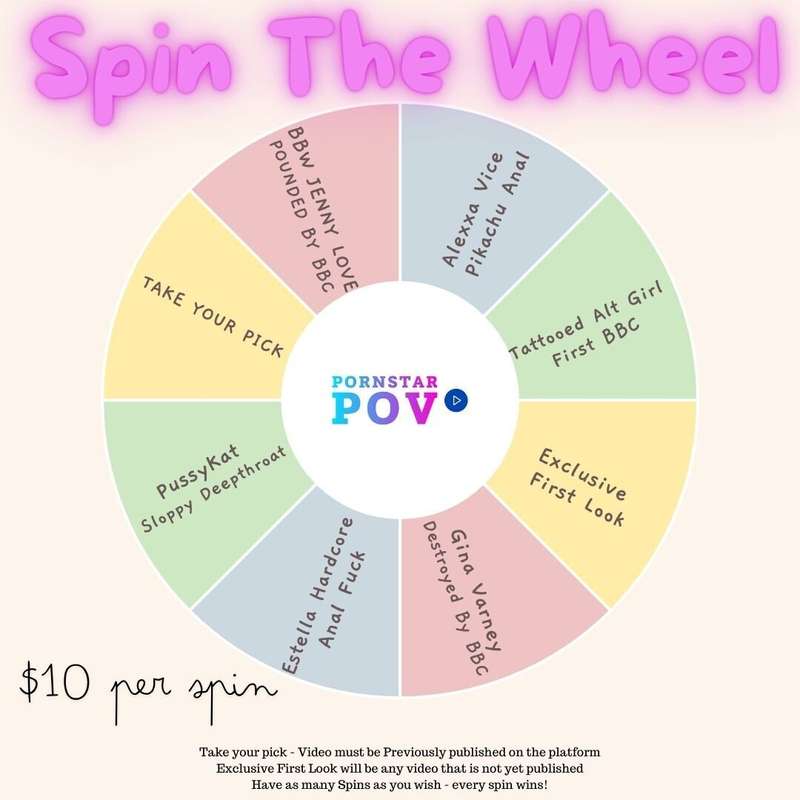 ***SPIN THE WHEEL***  Try Your Luck - Which sexy Video will ..