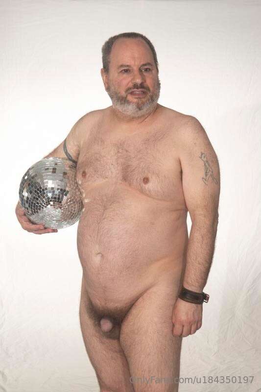 Nude with disco ball2025