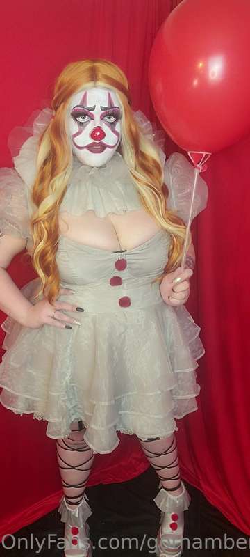 Clueless + Pennywise. We call her Pennyless the Clown