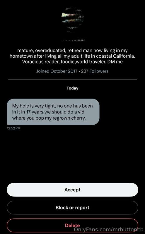 The DMs I get on twitter are something else