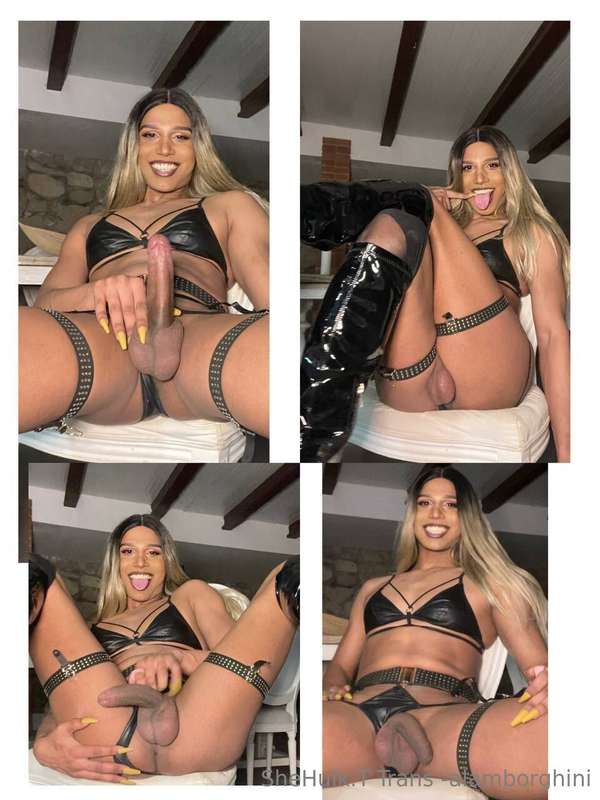 # TRANNY @Callmekanela has HOT CUM to make you sleep better ..