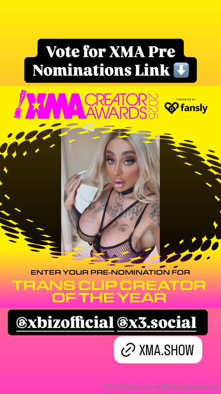 Hello Everyone!! I’m Pre Nominated for XMA Awards!! Voting i..