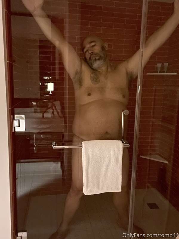 All the shower shots with a strategically placed towel.