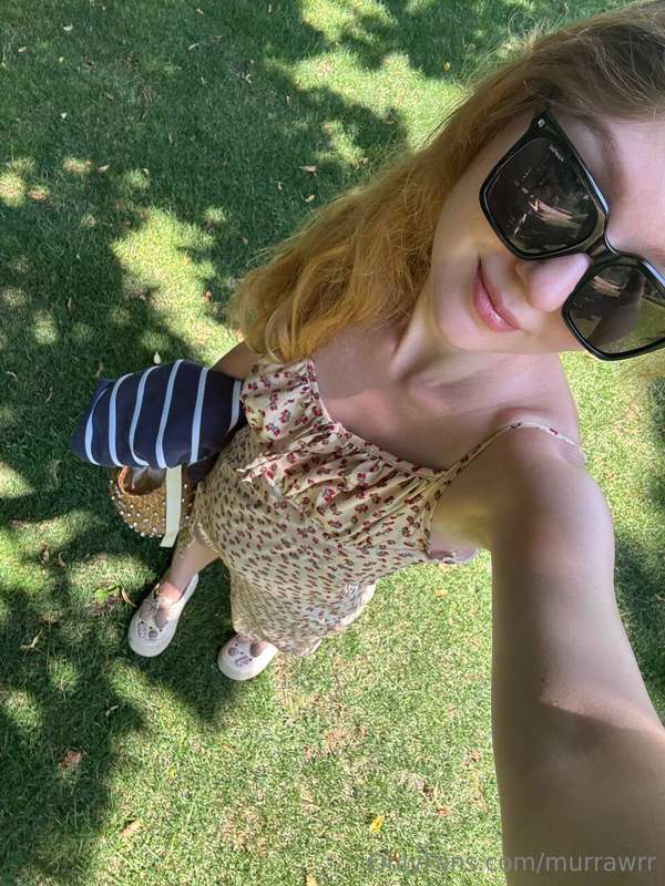 🌿This is me going on a picnic 🍓I love moments like these whe..