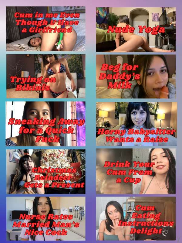 Second set of videos DM me for prices