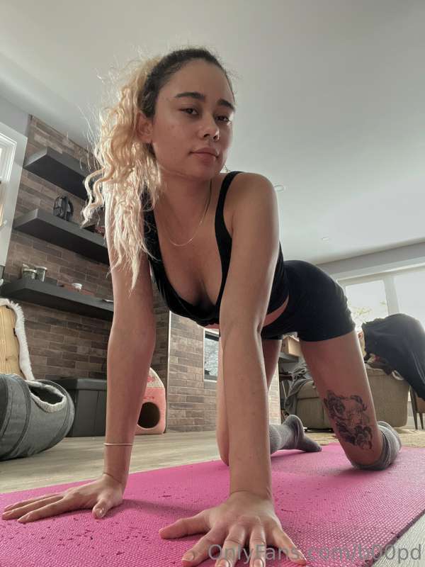 i just did like 30 minutes of yoga but i still don’t feel st..