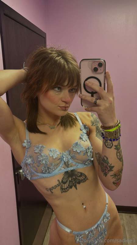 What do you think of the blue? 😉😘