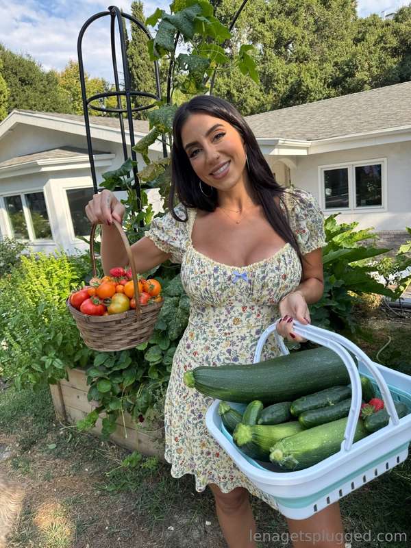 Fresh vegetables from my garden 💕