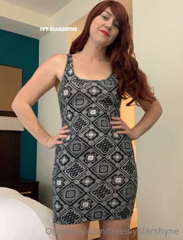 I love a new dress! Wanna see more pics of me... in this dre..