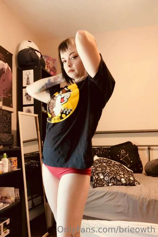 I have never done this before but… I did a lil strip tease a..