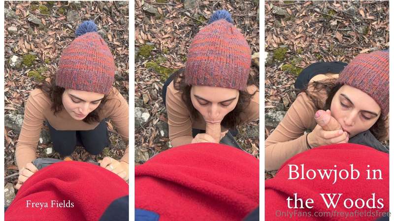 "Blowjob in the Woods"

Here's a cheeky little blowjob video..