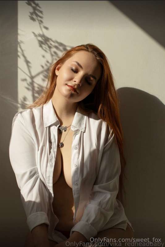 ⚡️She's ready for your dick  ⚡️
@vika_redheadbaby I heard yo..