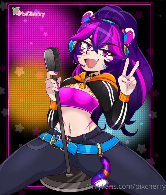 Commission of Oolay Tiger's OC + Speedpaint  SFW Version in ..