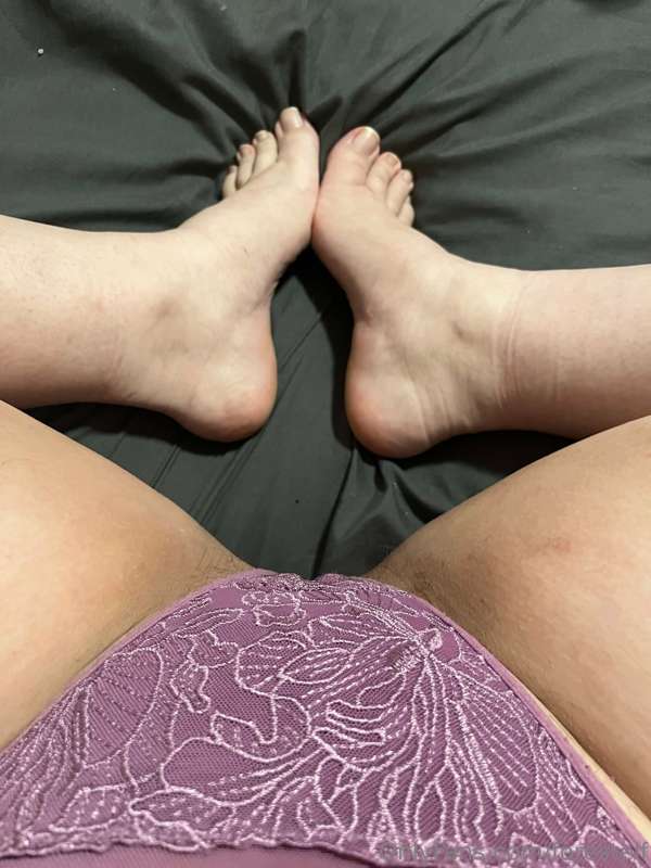 I think purple suits me, don’t you? And I so love lace, it m..