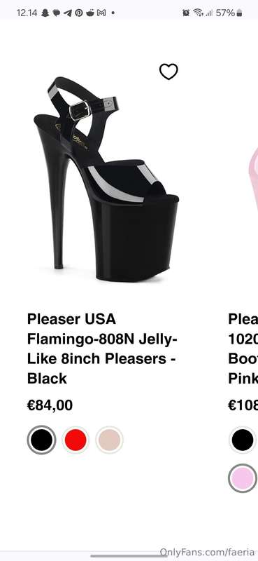 I NEED a new pair of 8 inch heels 🙄 send for which ever pair..