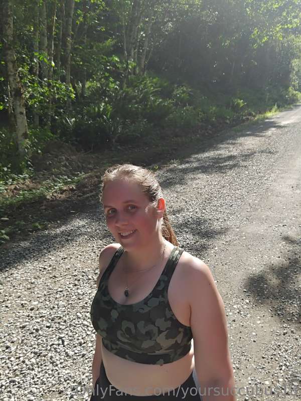 Just another daily 2.25 mile stroll with a little jog in the..