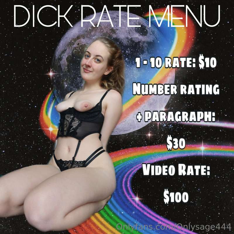 Now offering Dick Ratings on this page as well! Getting lots..
