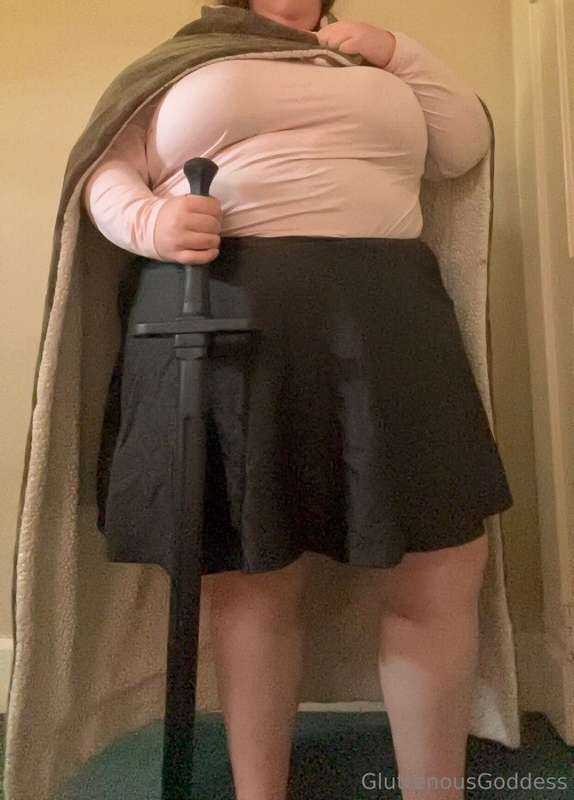 Watch me go from your valiant thick knight to a tub of lard ..