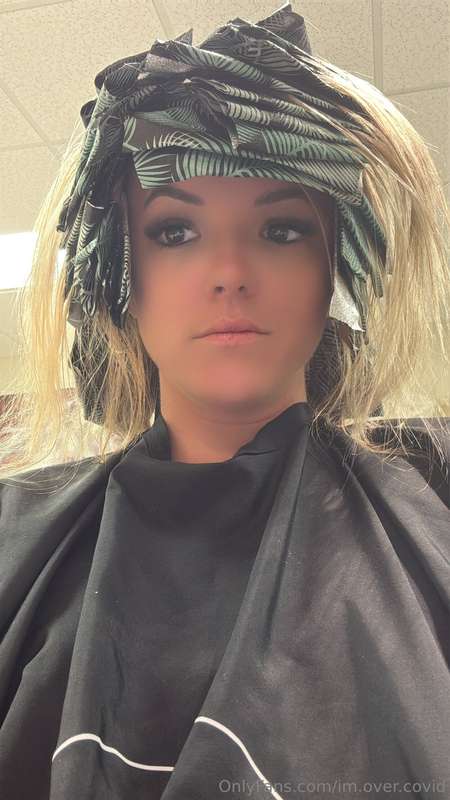 what if I wasn't blonde anymore...