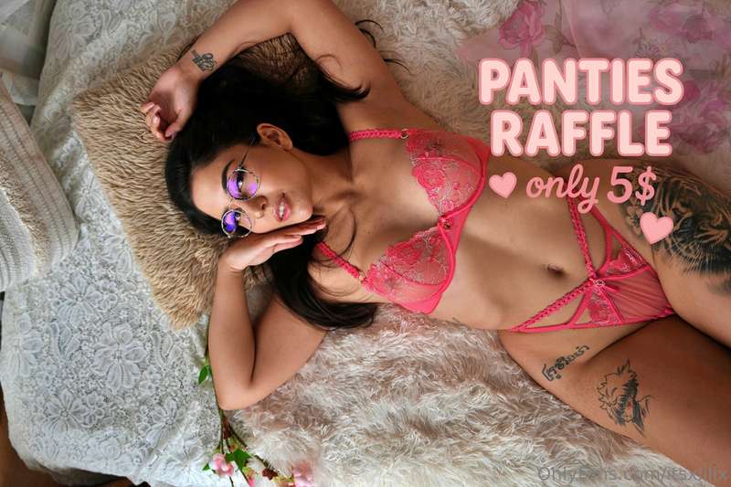 🚨PANTIES RAFFLE🚨TIRAGE AU SORT DE CULOTTES🚨SORTEIO DE CUECAS..