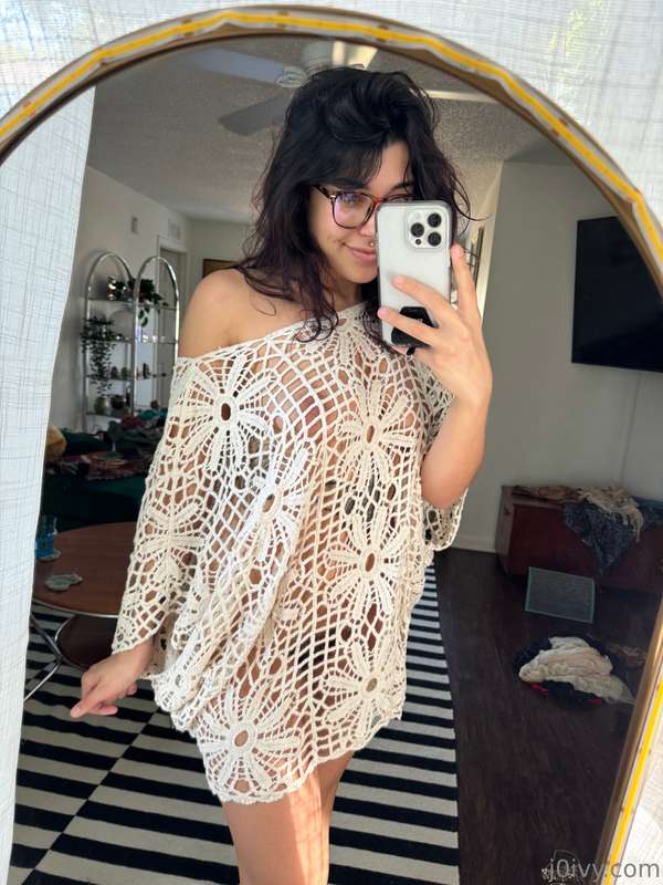 okayyyy this new beach cover up but naked underneath?!? i’m ..