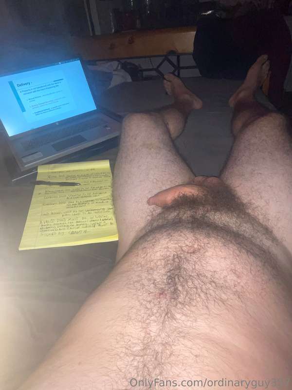 taking a study break. hand keeps cranping up from taking not..