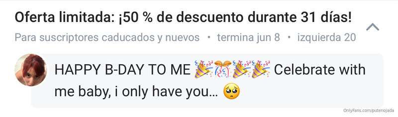 No te lo pierdas!! Nunca hice un descuento así, y segurament..