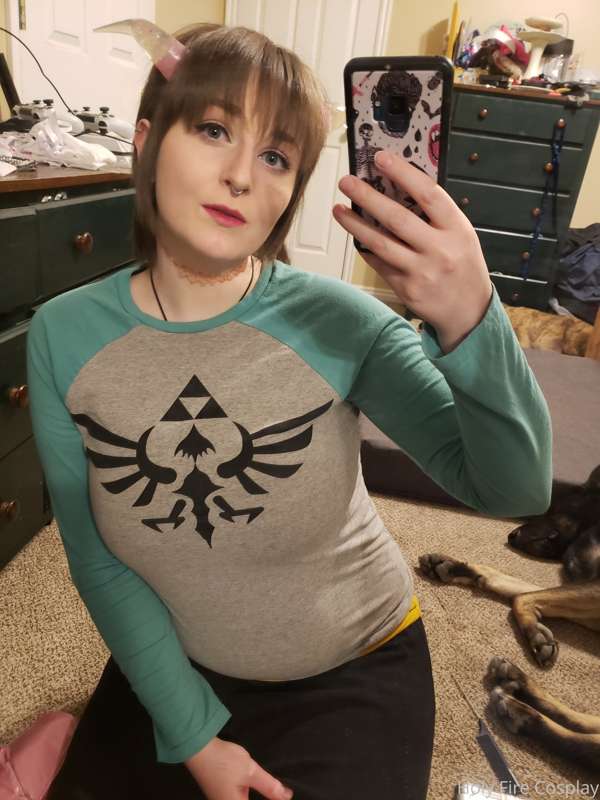 Morning selfies! And a bonus doggo ❤️🐕