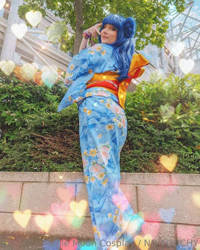 I never shared my Yohane Yukata photos on here! This was the..