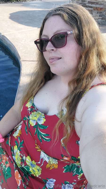 I got to swim for the first time in a long time. It felt soo..
