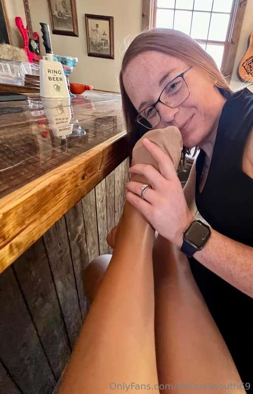 Don't be jealous I got to sniff and rub @granitegirl  hosed ..
