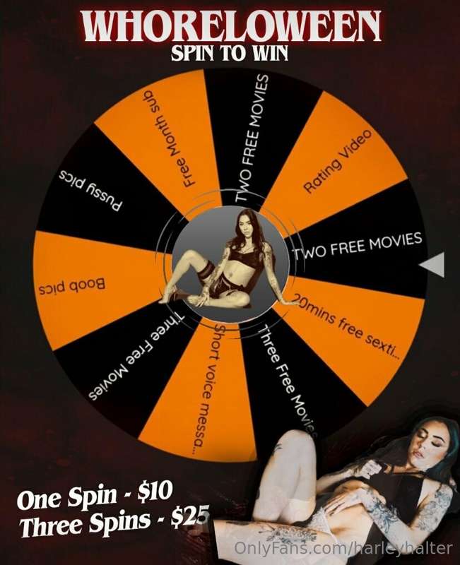 It’s OCTOBER and that can only mean one thing: WHORELOWEEN! ..