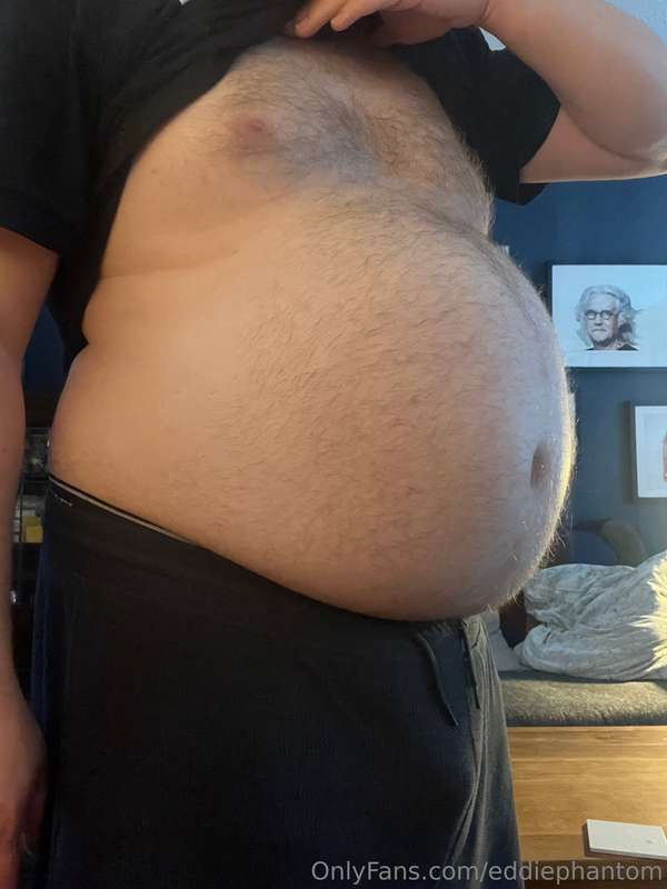 Just me, hanging with the gut.  Got a wish list. Just sayin’..