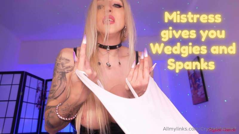 "Mistress Gives you Wedgies and Spanks" 🔥
10:39min - MP4 - 1..