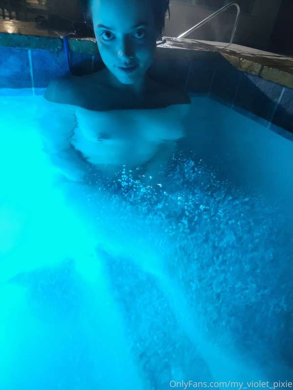 Was in a jacuzzi being a little naughty tonight....