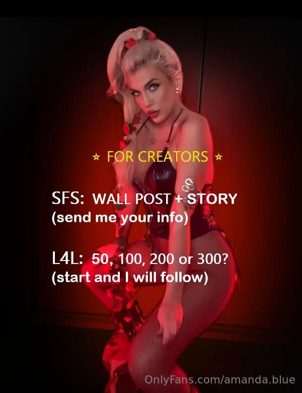 # ⭐ FOR CREATORS (SFS/LFL)