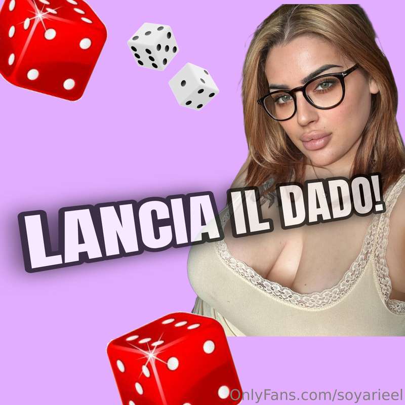 🎲😈È ARRIVATO IL MOMENTO DI LANCIARE I DADI 😈🎲cosa aspetti a ..