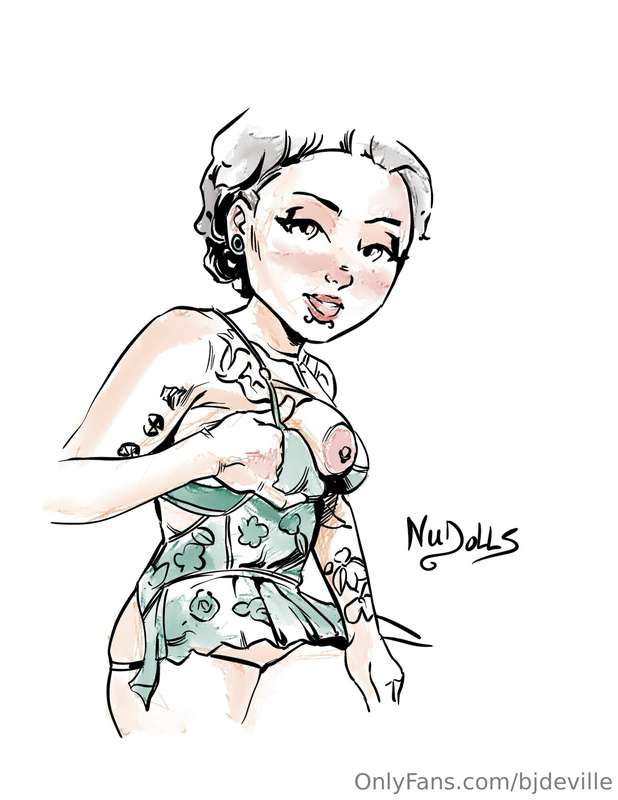 NuDolls drawed ya girl! Go check them out, their art is just..