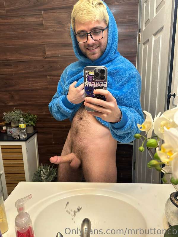 My dick always feels so much bigger when I trim.