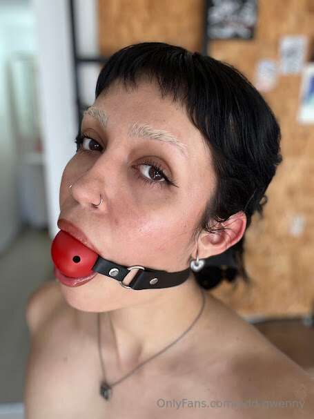first time wearing a ballgag, do you think it looks good on ..