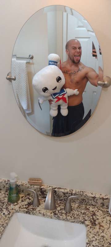 Stay puft my friends! 🤣😜. I'm hanging in there, doin alright..