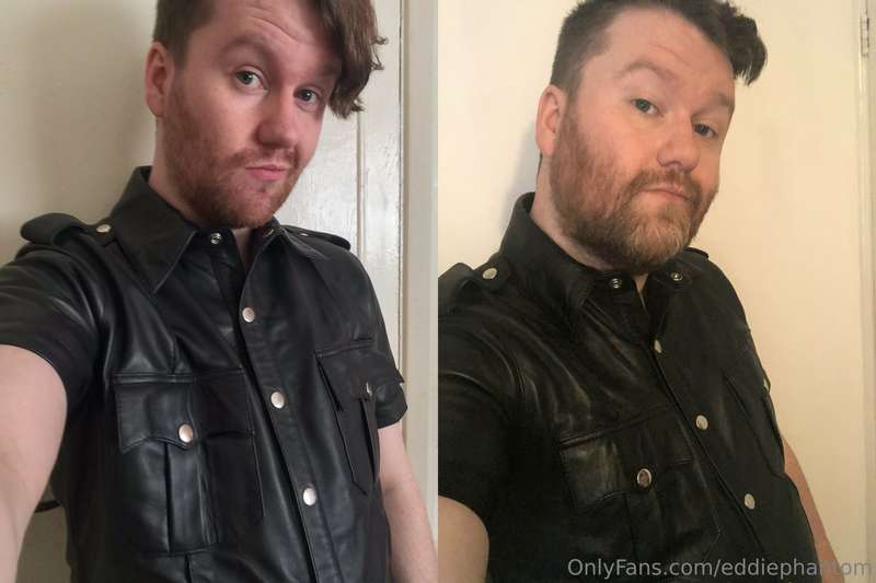 Same Leather, More Daddy.  The leather pics went down rather..