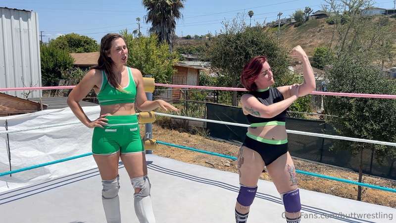 This week I dominate @morriganmoxie with Piledrivers and Sti..