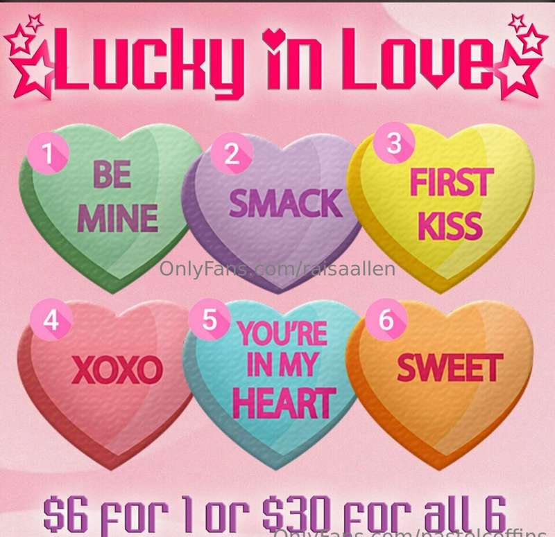 Do U LovE me ?😍
6$ -1
30$ for all 6